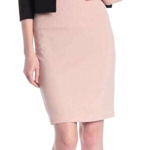Philosophy Pink Straight Pencil Skirt